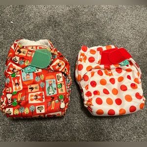 Never Used - Tots Bots AIO Cloth Diaper Bundle